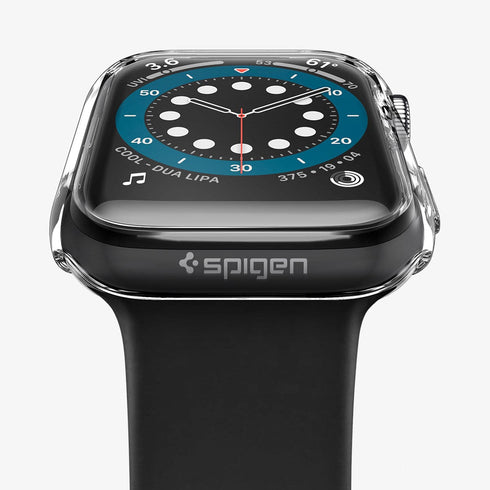 ACS05458 - Apple Watch Ultra (Apple Watch (49mm)) Case Thin Fit in black showing the front